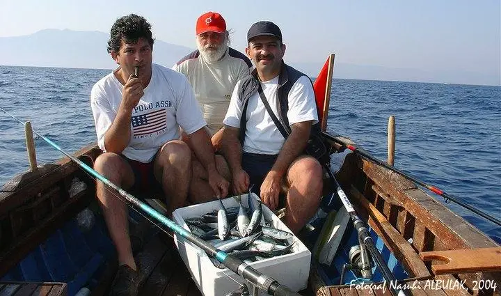 Çanakkale Assos ta balık avı ve koy gezisi