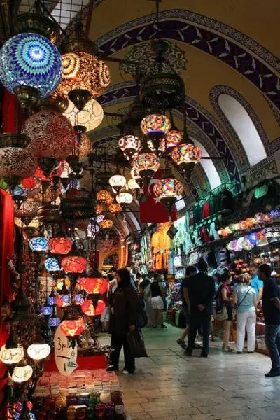 Istanbul's Multicolored Historical Bazaars