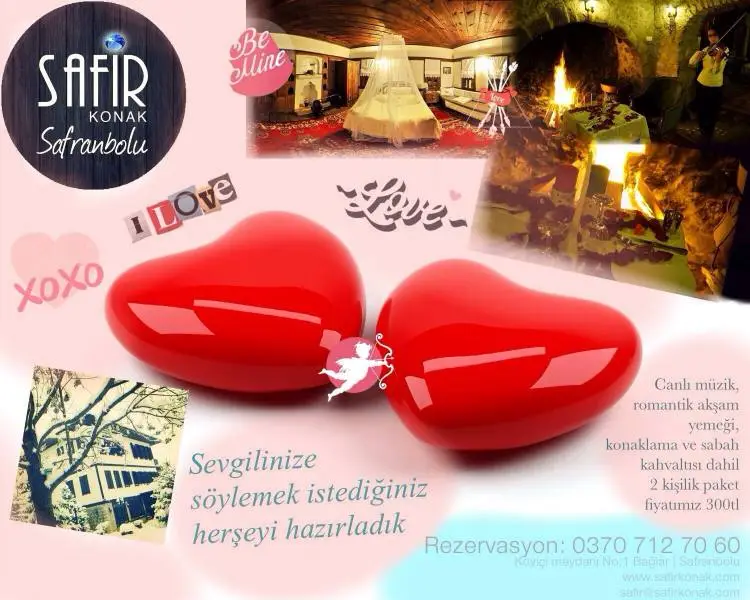 Safranbolu Safir Konak Sevgililer Günü Programı